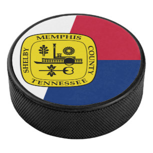 Vlag van Memphis, Tennessee Hockey Puck
