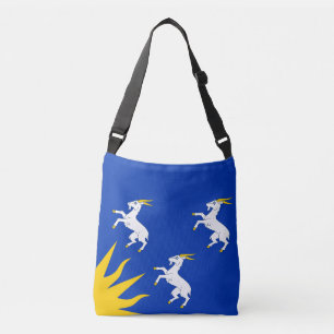 Vlag van Merionethshire Crossbody Bag Tas