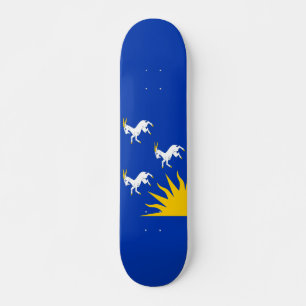 Vlag van Merionethshire Skateboard