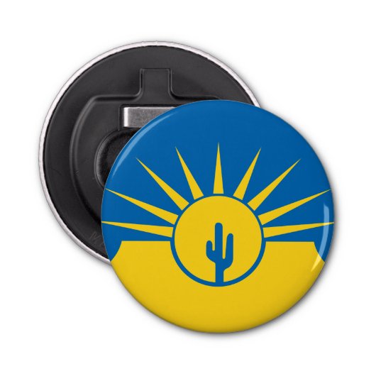 Vlag van Mesa, Arizona Bottle Opener (Voorkant)