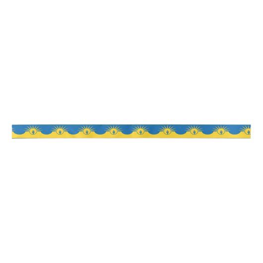 Vlag van Mesa, Arizona Satin Ribbon Lint (Voorkant)