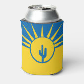Vlag van Mesa, Koelbox Arizona Blikjeskoeler (Blikje Achterkant)