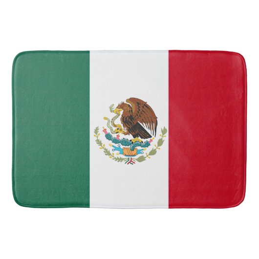 Vlag van Mexico Badmat (Voorkant)