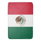Vlag van Mexico Badmat (Voorkant Verticaal)