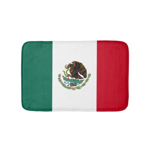 Vlag van Mexico Badmat (Voorkant)