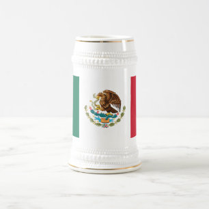 Vlag van Mexico Bierpul