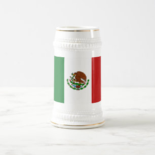 Vlag van Mexico Bierpul