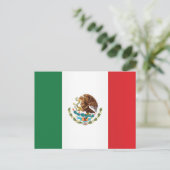 Vlag van Mexico Briefkaart (Staand voorkant)