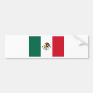 Vlag van Mexico Bumpersticker
