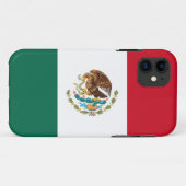 Vlag van Mexico Case-Mate iPhone Case (Achterkant (horizontaal))