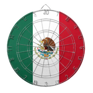 Vlag van Mexico Dartbord
