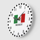 Vlag van Mexico Grote Klok (Hoek)