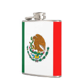 Vlag van Mexico Heupfles (Links)