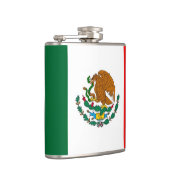 Vlag van Mexico Heupfles (Rechts)