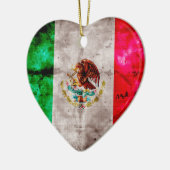  vlag van Mexico Keramisch Ornament (Links)