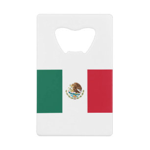 Vlag van Mexico Kredietkaart Flessenopener