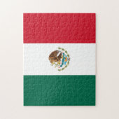 Vlag van Mexico Legpuzzel (Verticaal)