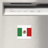 Vlag van Mexico Magneet (Insitu (Vaatwasser))