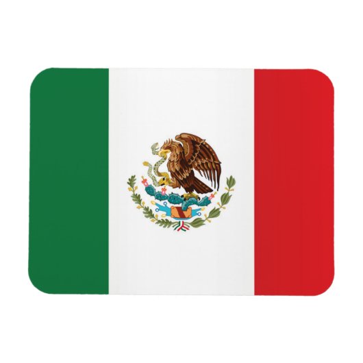Vlag van Mexico Magneet (Horizontaal)