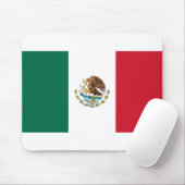 Vlag van Mexico Muismat (Met muis)