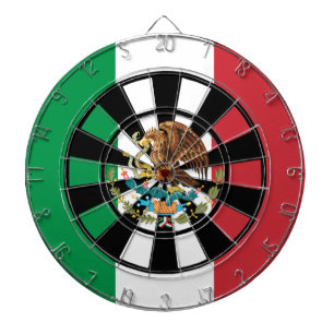 Vlag van Mexico Multi Ring Art Dartbord