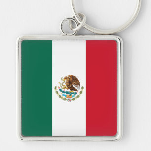 Vlag van Mexico Nationale vlag Mexicanos Sleutelhanger