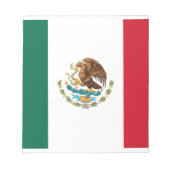 Vlag van Mexico Notitieblok (Voorkant)