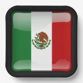 Vlag van Mexico Papieren Bordje (Voorkant)