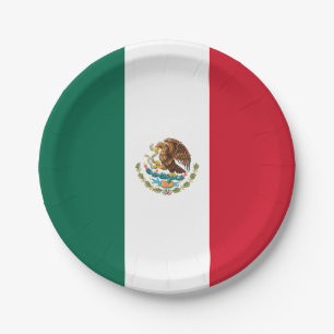 Vlag van Mexico Papieren Bordje