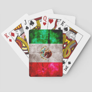  vlag van Mexico Pokerkaarten