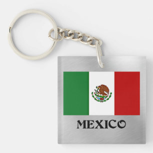 Vlag van Mexico, populair ontwerp Sleutelhanger