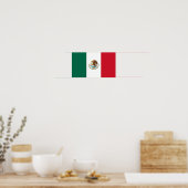 Vlag van Mexico Poster (Keuken)