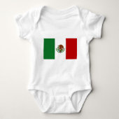 Vlag van Mexico Romper (Voorkant)