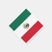 Vlag van Mexico Servet (Hoek)