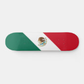 Vlag van Mexico Skateboard (Horizontaal)