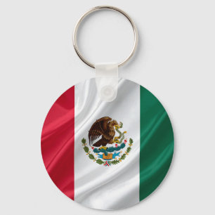 Vlag van Mexico Sleutelhanger