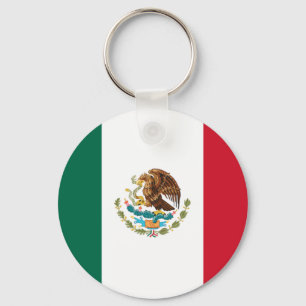 Vlag van Mexico Sleutelhanger