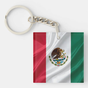 Vlag van Mexico Sleutelhanger