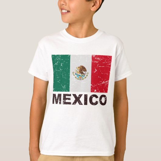  vlag van Mexico T-shirt (Voorkant)