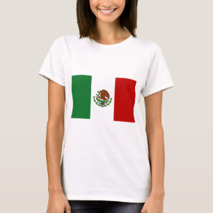 Vlag van Mexico T-shirt