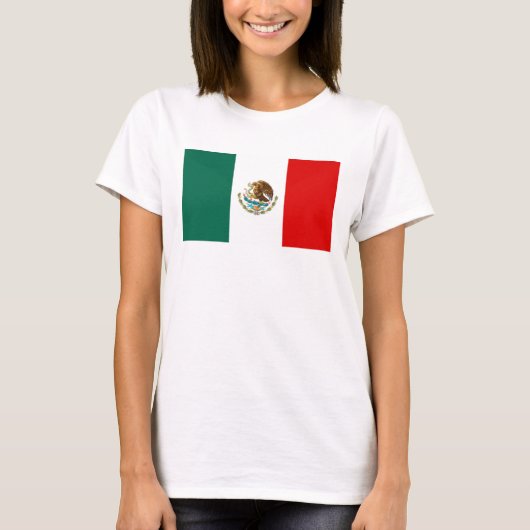 Vlag_van_Mexico T-shirt (Voorkant)