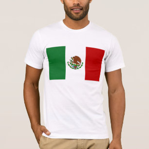 Vlag van Mexico T-shirt