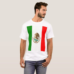 Vlag van Mexico T-shirt