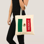 Vlag van Mexico Tote Bag (Voorkant (product))