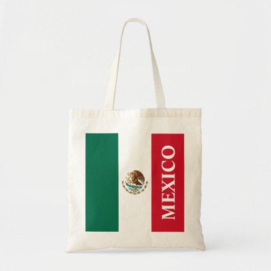 Vlag van Mexico Tote Bag (Voorkant)