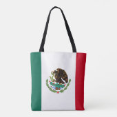 Vlag van Mexico Tote Bag (Achterkant)