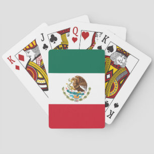 Vlag van Mexico, Vlag van de Mexicaanse Republiek Pokerkaarten