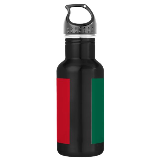 Vlag van Mexico Waterfles (Achterkant)