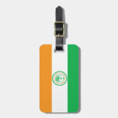 Vlag van Miami, Bagagelabel van Florida (Voorkant verticaal)