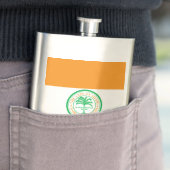 Vlag van Miami, Florida Hip Flask Flacon (Voorbeeld)